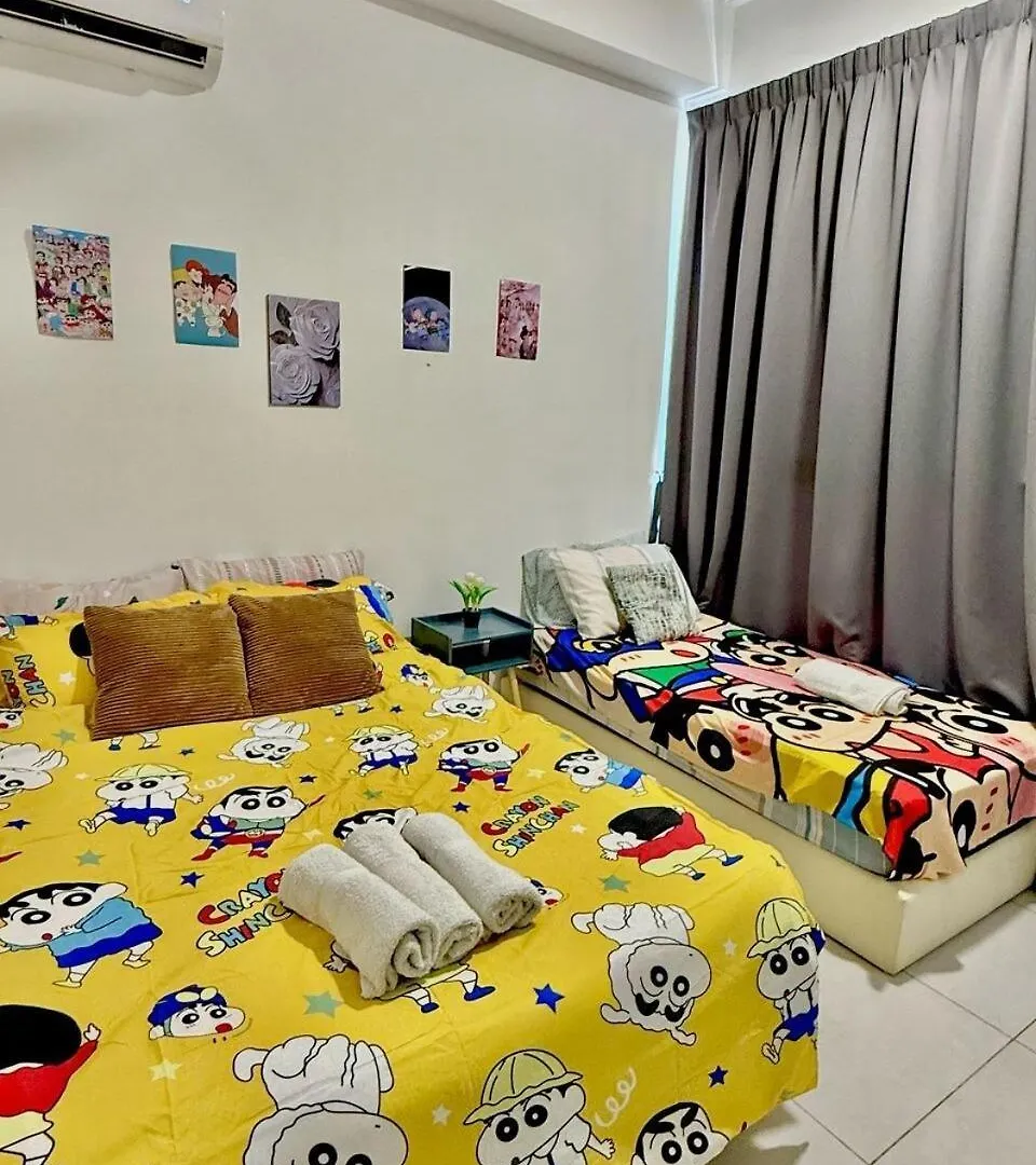 Crayon Shinchan 3R2B Seaview Suite George Town Daire